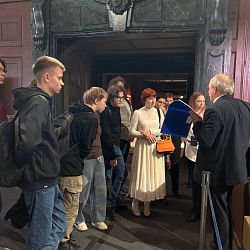 Студенты 1-го курса РТУ МИРЭА побывали на выставке «Победа. Будущее за нами!»