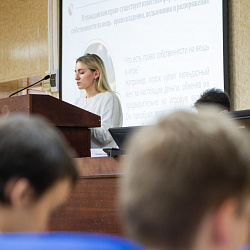 В рамках конференции «Кибербезопасность: технические и правовые аспекты защиты информации» состоялась секция «Трибуна молодого ученого»
