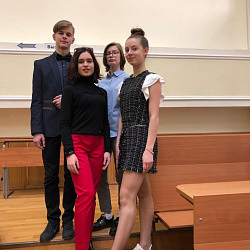 Студенты Колледжа посетили лекцию в Шуваловском корпусе МГУ