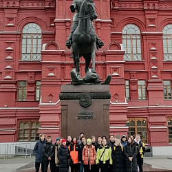 Студенты колледжа РТУ МИРЭА посетили выставку «Малороссия» в Государственном историческом музее