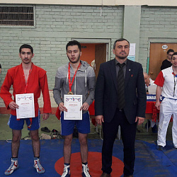 Спортсмены университета заняли призовые места на чемпионате Москвы среди вузов по боевому самбо 