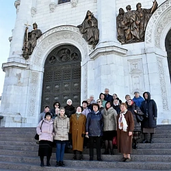 Сотрудники РТУ МИРЭА посетили Храм Христа Спасителя
