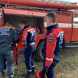 Добровольцы Всероссийского студенческого корпуса спасателей посетили жителей после ЧС в Рязанской области