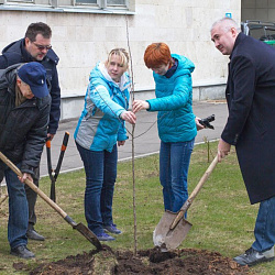 В университете состоялся субботник