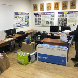 Студенты университета посетили Дмитровский детский дом-интернат