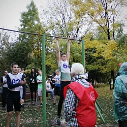 Студенты Колледжа приняли участие в соревнованиях по Президентскому многоборью