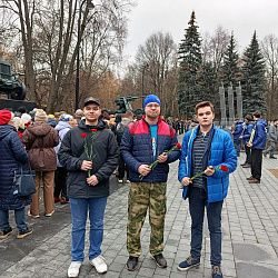 Студенты колледжа РТУ МИРЭА поучаствовали в патриотической акции