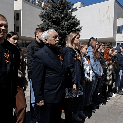 В честь Дня Победы в РТУ МИРЭА состоялись торжественные линейки