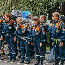 Студенты-спасатели отправились в Иркутскую область