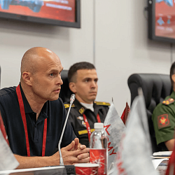 В военно-учебном центре РТУ МИРЭА прошёл круглый стол в рамках форума «Армия — 2022» 