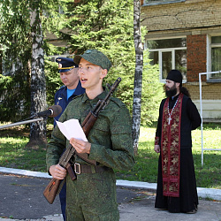Студенты университета были приведены к военной присяге в присутствии Президента МИРЭА