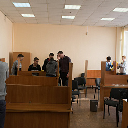 В Колледже состоялись субботники