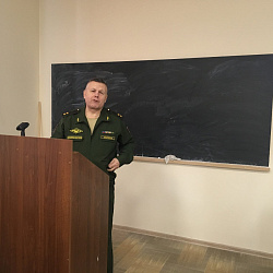 Военная кафедра РТУ МИРЭА провела круглый стол, посвящённый Дню защитника Отечества