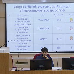 Студенты РТУ МИРЭА победили на Всероссийском конкурсе «Инновационные разработки – 2025»