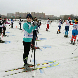 Команда университета приняла участие в первенстве вузов по лыжным гонкам в рамках XXIX Московских студенческих спортивных игр