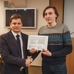 Состоялось торжественное награждение всех студентов Института информационных технологий сертификатами об окончании обучения по первой части программы «CCNA Маршрутизация и коммутация»
