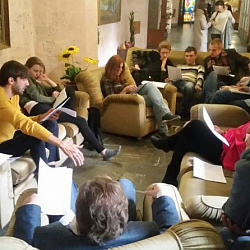 Студенты университета приняли участие в финальном семинаре XIV Литературного форума имени Николая Гумилёва «Осиянное слово»