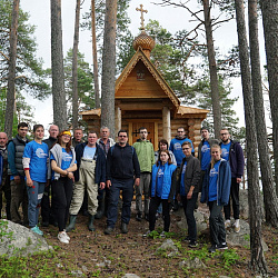 Группа волонтёров РТУ МИРЭА вернулась из поездки в Карелию