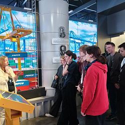 Студенты Института технологий управления посетили выставку «Путешествие по России»