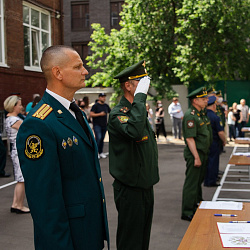 В военном учебном центре при РТУ МИРЭА открыли Мемориал «Студентам и преподавателям, ушедшим на фронт»