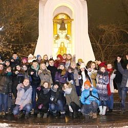 Культурно-познавательный тур студентов университета по городам Золотого кольца России.