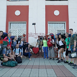 Группа волонтёров университета прибыла в Барнаул