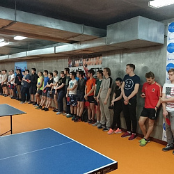 Состоялись соревнования Кубка ректора по настольному теннису