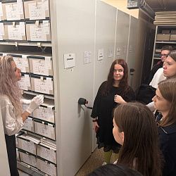 Будущие документоведы РТУ МИРЭА ознакомились с уникальным архивохранилищем в Центральном государственном историческом архиве Москвы