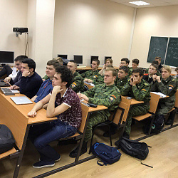 Курсанты Московского кадетского музыкального корпуса посетили Институт комплексной безопасности и специального приборостроения