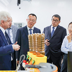 РТУ МИРЭА посетила делегация Шаньдунского научно-технического университета