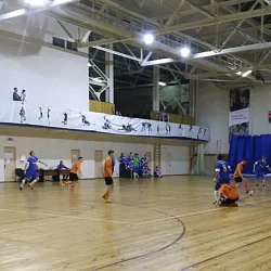 Сборная университета по мини-футболу одержала победу в матче со сборной МГУ