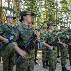 Проект военного учебного центра РТУ МИРЭА «Лето в спецназе» в самом разгаре