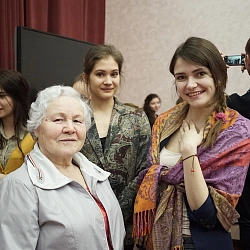 Студенты Университета подготовили творческий вечер для ветеранов труда пансионата №31