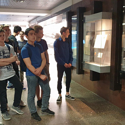 Студенты Колледжа посетили Музей железнодорожного транспорта