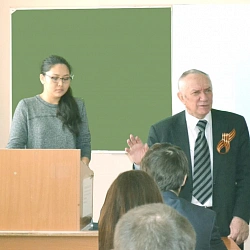 В Университете прошла студенческая научная конференция, посвященная 70-летию Великой Победы.