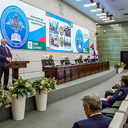 Ректор РТУ МИРЭА выступил на Всероссийской научно-практической конференции «Военная подготовка студентов — новые возможности и перспективы»