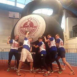 Студенты университета приняли участие в Гонке ГТО «Arena race Moscow»