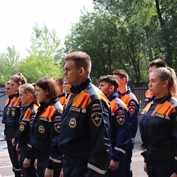 На базе РТУ МИРЭА проходит стажировка для студентов-спасателей из Ростова-на-Дону
