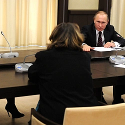 Сотрудники Университета приняли участие во встрече Президента России Владимира Путина с членами заявочного комитета на проведение XIX Всемирного фестиваля молодёжи и студентов