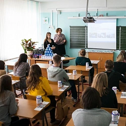 Университет принял участие в Дне профориентации для старшеклассников.