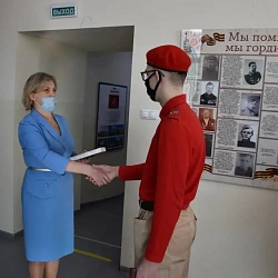 Пятеро ребят вступили в Юнармейский отряд РТУ МИРЭА