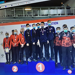 Команда, в которую вошёл студент РТУ МИРЭА, заняла призовое место в Чемпионате России по кёрлингу