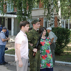 Студенты университета были приведены к военной присяге в присутствии Президента МИРЭА