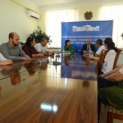 Сотрудник университета принял участие в Научно-практической конференции по изучению проблем молодежи в Армении