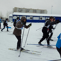 Студенты Колледжа приборостроения и информационных технологий приняли участие в соревнованиях по лыжным гонкам