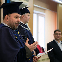 Прошло торжественное вручение дипломов выпускникам Института РТС
