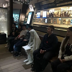 Студенты 1-го курса посетили Еврейский музей и центр толерантности