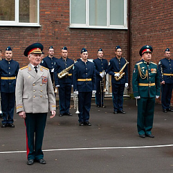Состоялось торжественное вручение погон выпускникам военного учебного центра РТУ МИРЭА