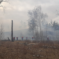Студенты-спасатели продолжают бороться с пожарами и восстанавливать Забайкальский край