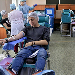 В кампусе на Стромынке, 20 состоялся День донора
